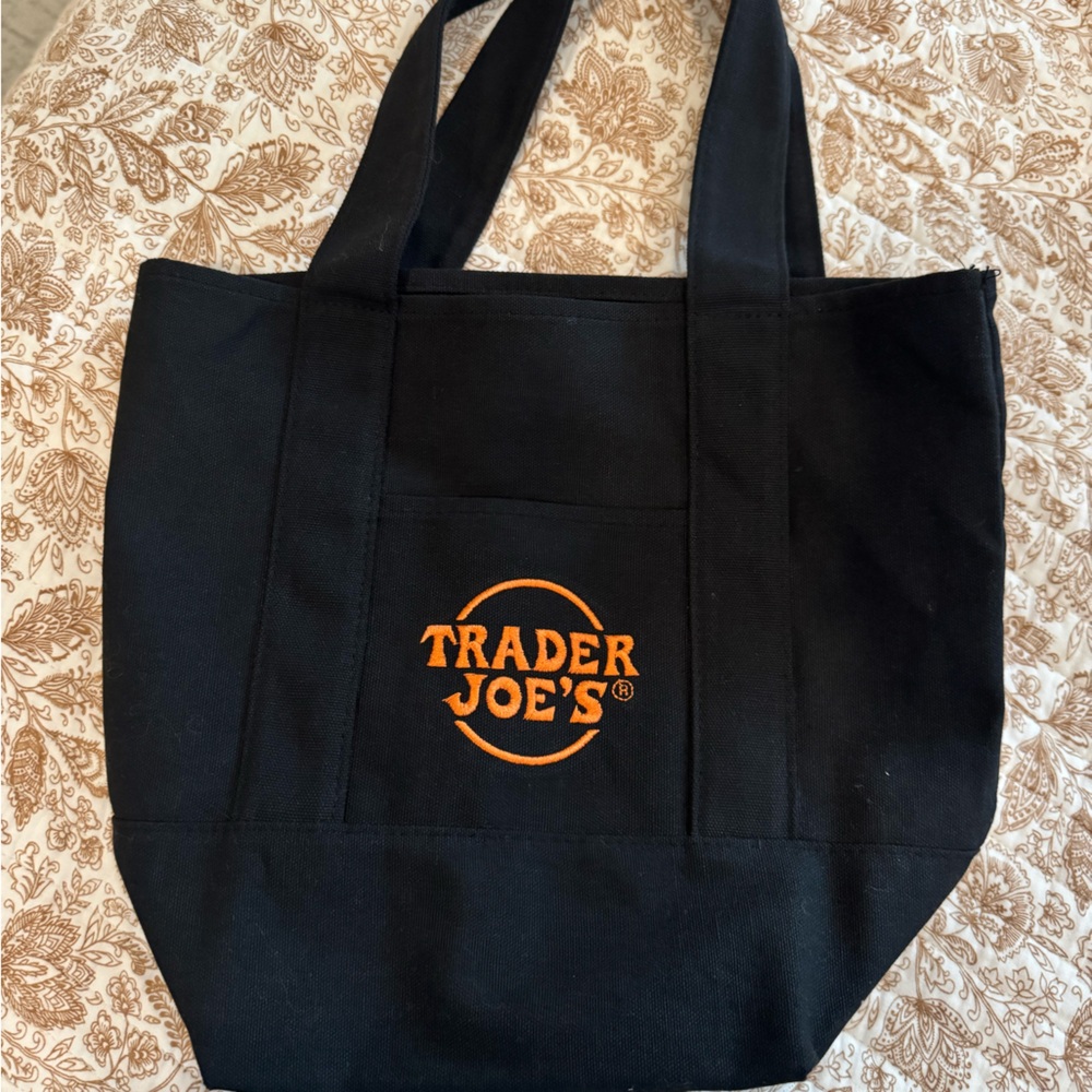 Limited Edition Trader Joe’s Canvas Mini Tote Bag